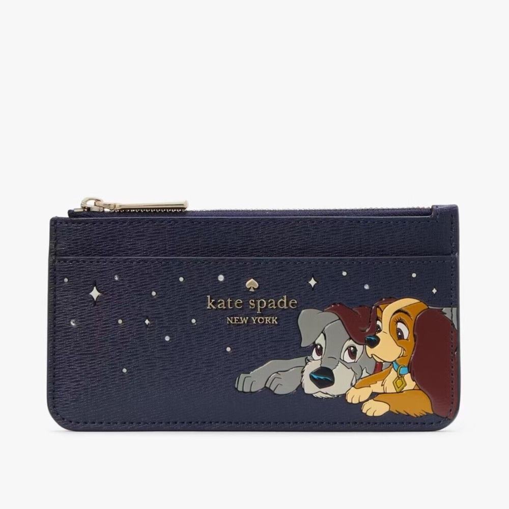 Disney X Kate Spade New York Lady And The Tramp Large Card Holder
